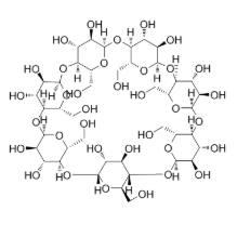 β-环糊精-氨基的化学结构与分子特征  