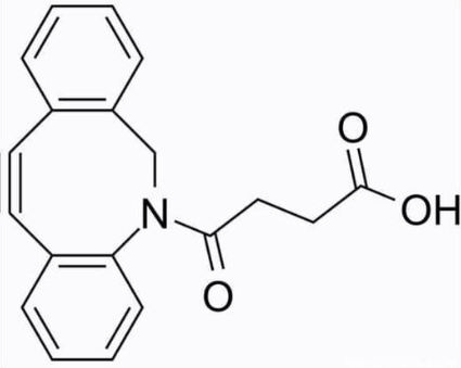 稳定性可控型 Me-Tetrazine-DBCO的结构式分析