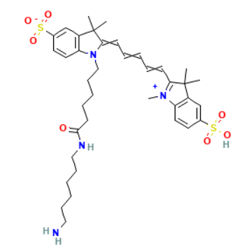 Sulfo-Cy5 NH2 