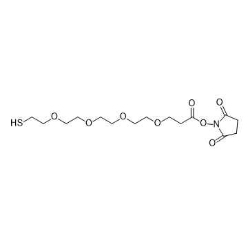 SH-PEG4-NHS,巯基-四聚乙二醇-N-羟基丁二酰亚胺