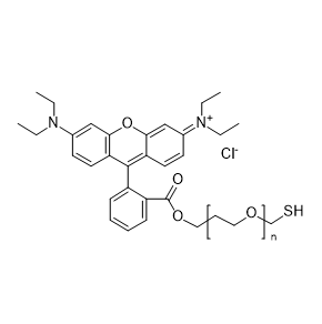 SH-PEG-RB,巯基-聚乙二醇-罗丹明 B