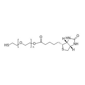 SH-PEG-biotin,巯基-聚乙二醇-生物素