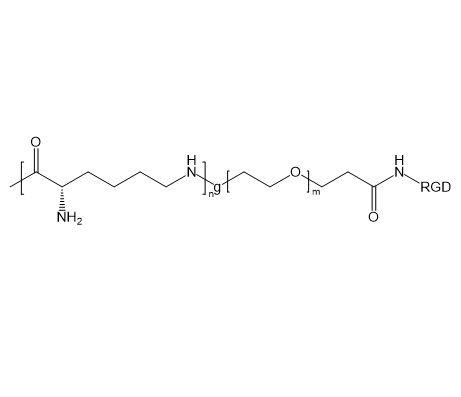 PLL-g-PEG-RGD,聚赖氨酸-g-聚乙二醇-RGD肽