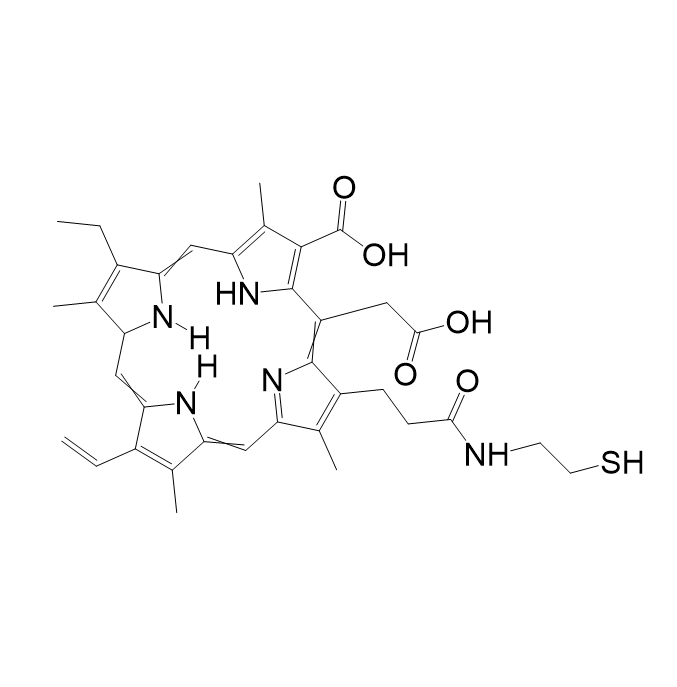 Ce6-SH结构式