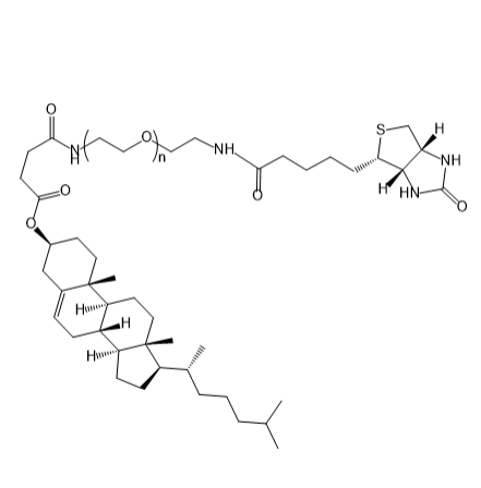 胆固醇-聚乙二醇-生物素  Cholesterol-PEG-Biotin的产品综述