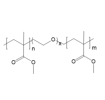 PMMA-PEG-PMMA,聚甲基丙烯酸甲酯-聚乙二醇-聚甲基丙烯酸甲酯三嵌段共聚物