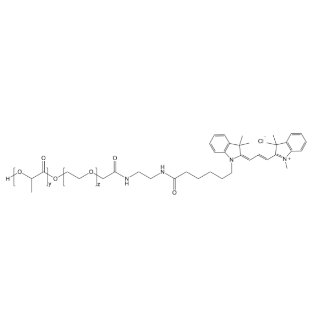 不同溶剂中聚乳酸-聚乙二醇-三甲川花菁染料的荧光行为研究