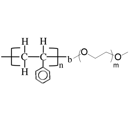 PS-b-mPEG,聚苯乙烯-嵌段-甲氧基聚乙二醇