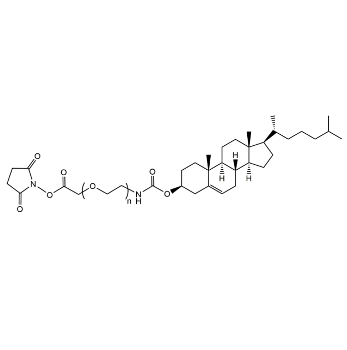 胆固醇-聚乙二醇-活性酯  cholesterol-PEG-NHS的性能优势