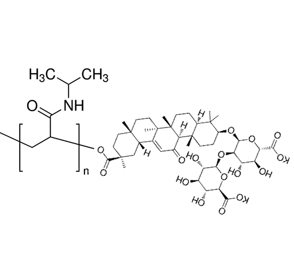 PNIPAAm-DG,聚N-异丙基丙烯酰胺-甘草酸二钾复合物