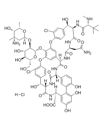 Vancomycin结构式