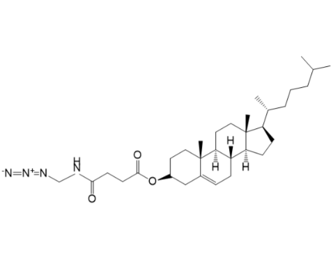 生物正交反应型甾体工具分子 Cholesteryl-Azide的科研应用