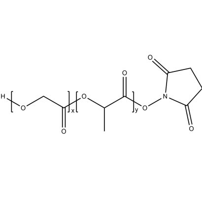  PLGA-NHS 的反应活性及降解特性  