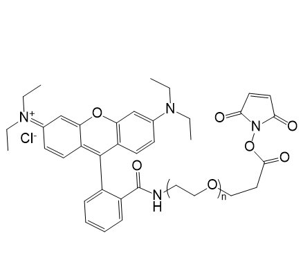 RB-PEG-MAL,罗丹明B-聚乙二醇-马来酰亚胺​