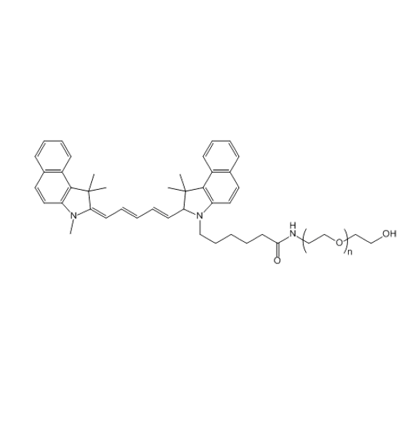 Cy5.5-PEG-OH,菁染料Cy5.5-聚乙二醇-羟基
