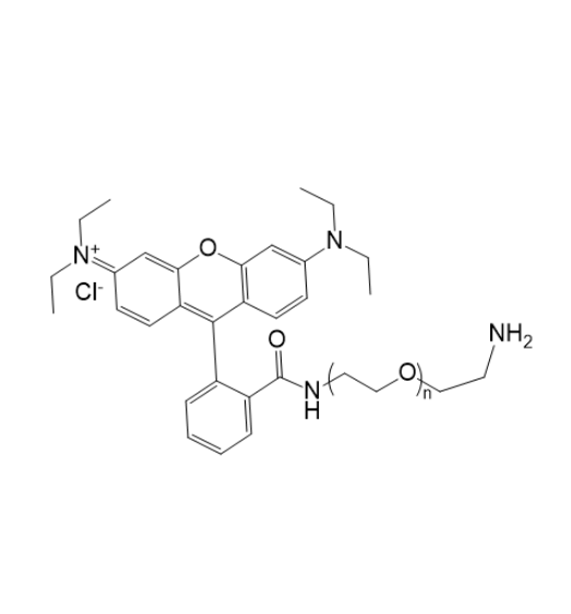 RB-PEG-NH2结构式