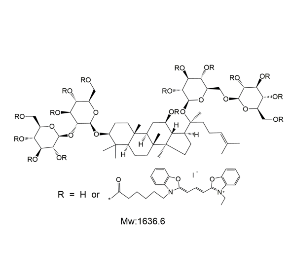 CY2-Ginsenoside Rg1  菁染料CY2标记人参皂苷Rg1的产品称量技巧