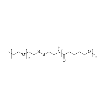 聚合物材料PEG-SS-PCL的理化性质  