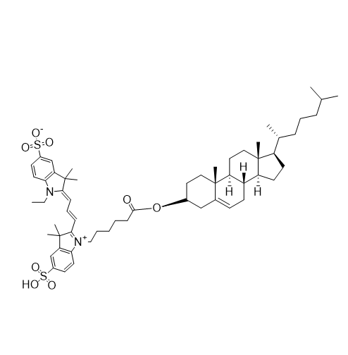 Cy3-Cholesterol结构式 