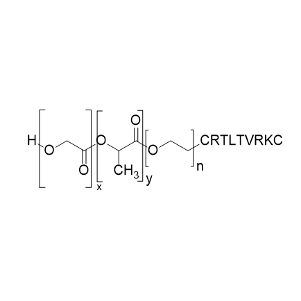 PLGA-PEG-CRTLTVRKC