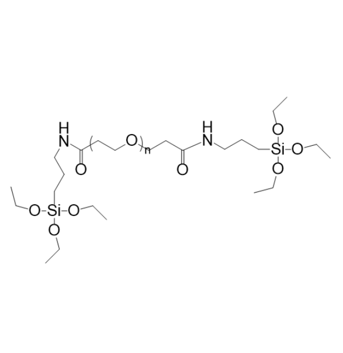 Silane-PEG-Silane结构式