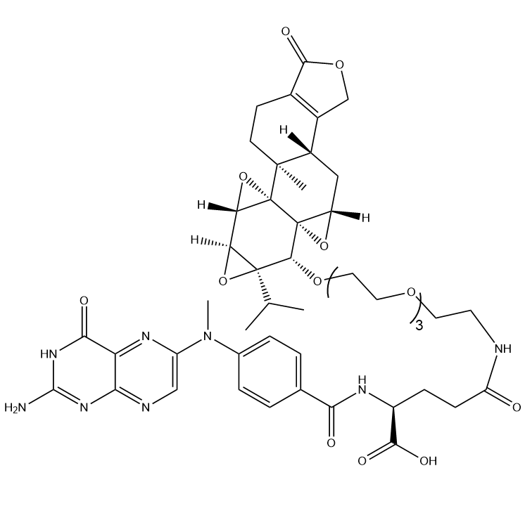 Triptolide-PEG3-FA,雷公藤甲素-三聚乙二醇-叶酸​