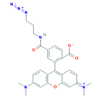 5-TAMRA-N3的分子结构与化学性质  