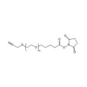 Alkyne-PEG-SVA,炔基-聚乙二醇-琥珀酰亚胺戊酸酯
