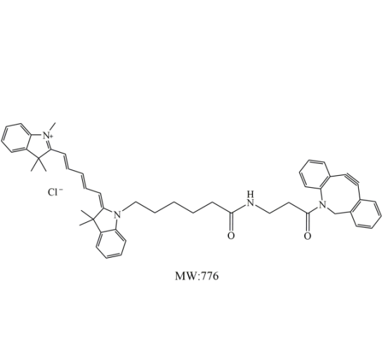花菁染料Cy5二苯并环辛炔  Cy5-DBCO的性能优势