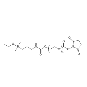 Monoethoxylsilane-PEG-SC,单乙氧基硅烷-聚乙二醇-N-羟基琥珀酰亚胺