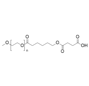 高分子载体材料 甲氧基聚乙二醇-聚己内酯5K-羧基