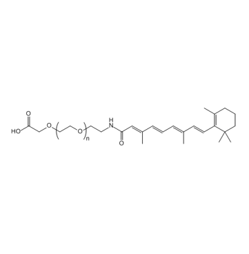 COOH-PEG-Tretinoin,羧基-聚乙二醇-全反式维甲酸