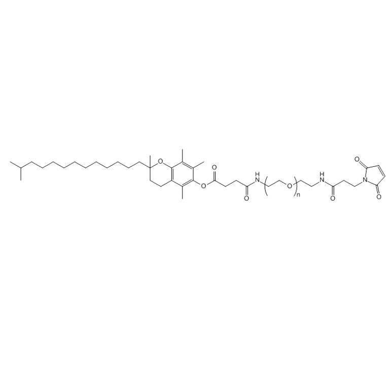 Tocopherol-PEG-Mal,维生素E-聚乙二醇-马来酰亚胺