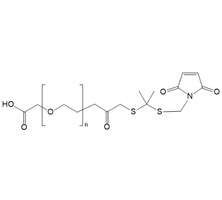 双功能生物分子修饰试剂 COOH-PEG2000-TK-Mal