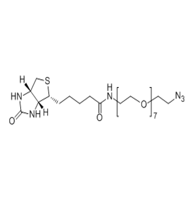 Biotin-PEG7-N3,生物素-聚乙二醇7-叠氮