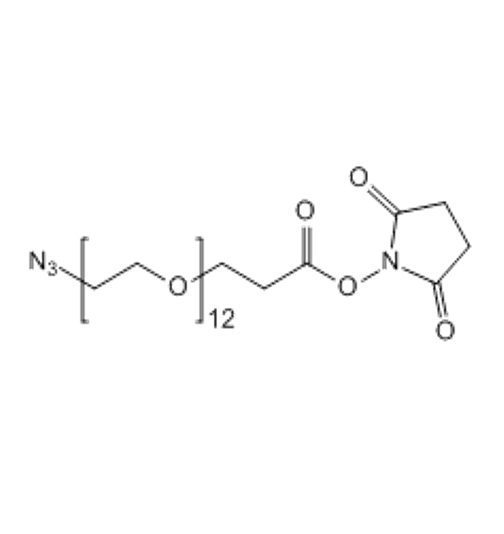 N3-PEG12-SPA,叠氮-聚乙二醇12-琥珀酰亚胺丙酸酯