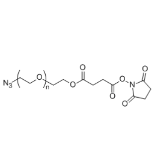 N3-PEG-SS,叠氮-聚乙二醇-琥珀酰亚胺琥珀酸酯​