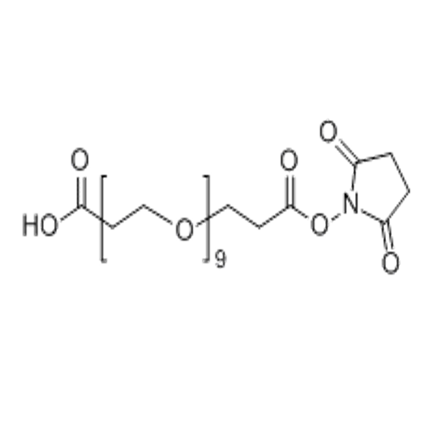 COOH-PEG9-SPA,羧基-聚乙二醇9-琥珀酰亚胺丙酸酯