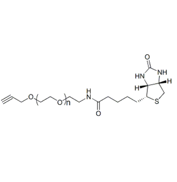Alk-PEG-Biotin,炔基-聚乙二醇-生物素​