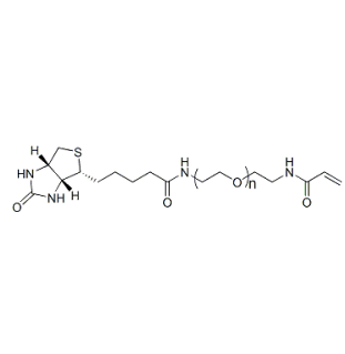 Biotin-PEG-ACA,生物素-聚乙二醇-丙烯酰胺​